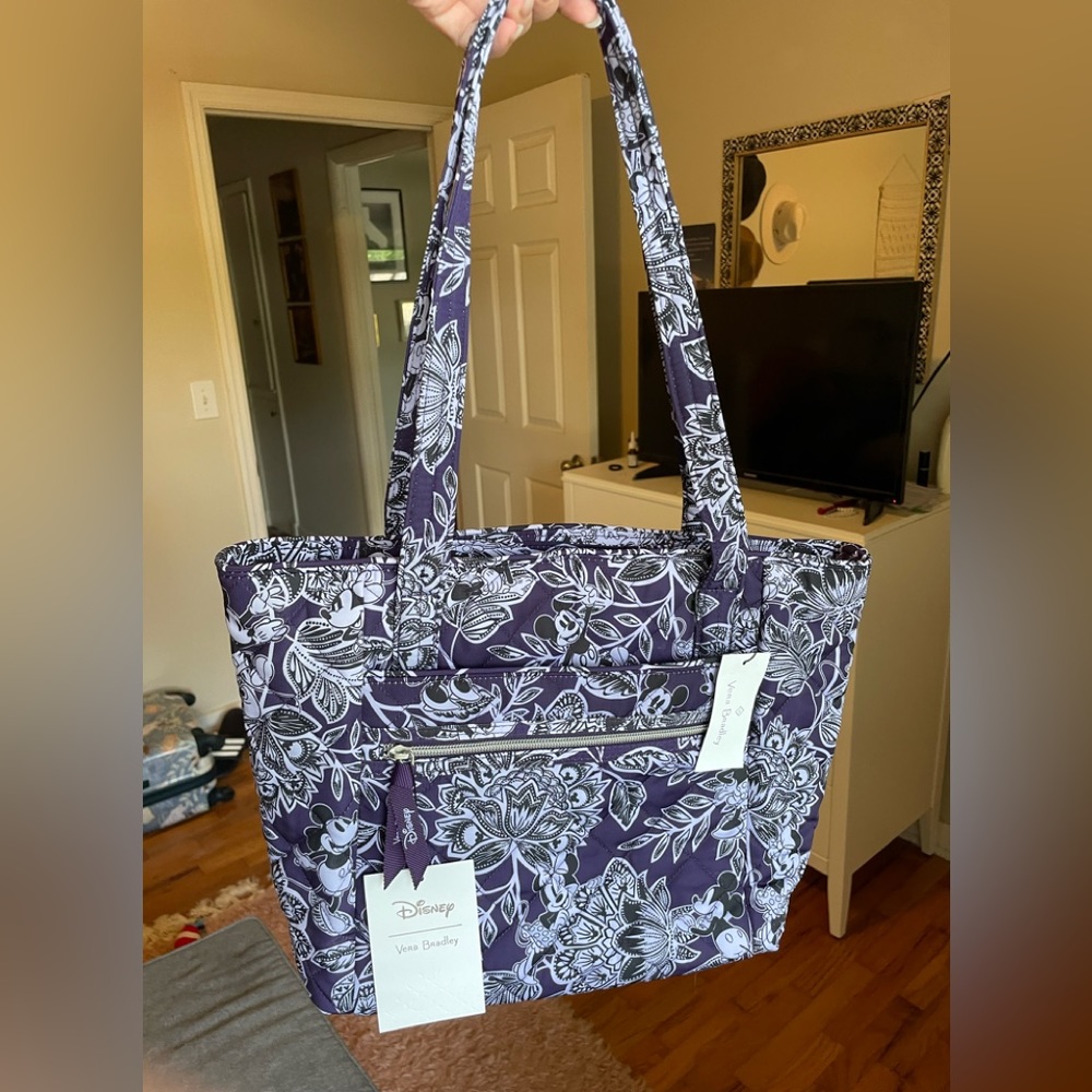 Vera Bradley Disney Mickey and Minnie Tote Bag
